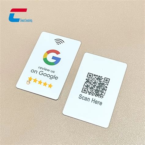 nfc google card|custom google review nfc card.